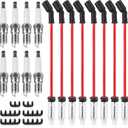 41-962 Spark Plugs & 9748HH Spark Plug Wires Compatible with Chevy Avalanche Silverado 1500 Suburban Tahoe, GMC Sierra 1500 Yukon, Cadillac Escalade, Hummer H2 5.3L 6.0L V8, Replace# 88862122 19299585
