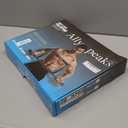 Ally Peaks Pull Up Bar for Doorway | Thickened Steel Max Limit 440 lbs Upper Body Fitness Workout Bar| Multi-Grip Strength for Doorway | Indoor Chin-Up Bar Fitness Trainer for Home Gym Portable (Silver 2)