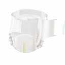 Medline FitRight Extended Wear Stretch Briefs, Overnight Adult Diapers with Tabs, Size 1 (Bag of 20)