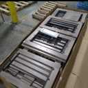 Qeetex 71 inch Large Dog Crate for 2 Dogs Double Dog Cage Furniture with 3 Drawers for Ample Storage Space Furniture Style Indoor Dog Crate and TV Stand for Large Medium Dogs Grey