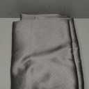 NICETOWN Full Shade Curtain Panels, Pair of Energy Smart & Noise Blocking Out Blackout Drapes for Dining Room Window, Thermal Insulated Guest Room Lined Window Dressing(Silver Grey, 37 x 84 inch)