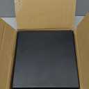 BEWISHOME Ring Organizer and Earring Box Holder - 11 Ring Slots, 25 Earring Compartments, Large Mirror, 2 Layers Jewelry Box Tray Cufflinks Storage for Girls Women Men, Black Faux Leather SSH21B