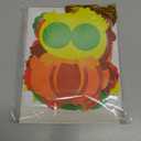 chiazllta 30 Packs Fall Craft Thanksgiving Owl DIY Art Craft with Fall Autumn Leaves Pumpkins Stickers Make Your Own Owl Set for Home Game Activities