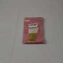 JOERSH 100 Pack Pink Cellophane Treat Bags 8.1" x 5" Bottom Gusset Pink Plastic Candy Bags with Twist Ties for Valentine, Birthday, Gift Goodie Cookie Snack Party Favor Supplies