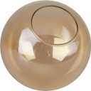 Lighting Replacement Glass Globe Shade,Amber Lampshade Glass Accessories For Pendant Lights, Wall Lights, And Ceiling Lights,5.9 Diameter, 2.64" Opening Diameter((Amber, 5.9")