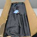 ALPHA CAMP Oversized Camping Folding Chair, Heavy Duty Support 450 LBS Steel Frame Collapsible Padded Arm Chair with Cup Holder Quad Lumbar Back, Portable for Outdoor