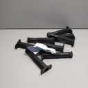 8PCS Bed Support Legs 8.3"-14.8" Height Adjustable Bed Frame Support Legs Heavy Duty Metal Replacement Legs for Bed Slats Center Support to Prevent Sagging and Noise