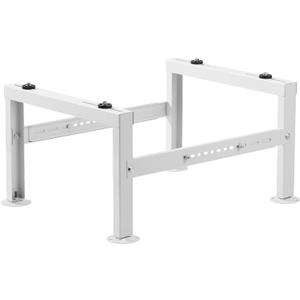 VEVOR Mini Split Ground Stand, Adjustable Anti-Vibration Mini Split Stand for 9000-60000 BTU Ductless Air Conditioner Heat Pump, Heavy Duty AC Base Bracket Floor Mount w/ 770LBS Max. Load Capacity