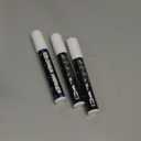 3 Jumbo Erasable Chalk Markers White-10mm White Car Window Markers for Glass Washable, Chalk Pens White Liquid Chalk Pens for Blackboard, Mirror, Non-Porous Surface, Just Married Car Decorations