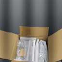 Small Elevated Wooden Dog Bed Frame with Cushion, Raised Dog Couch Sofa 27x 21 Up to 40lbs