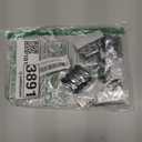 20Pcs Hijab Pins for Women Black Double Pin Scarf Clips and Safety Locking Clip Accessories Small Stretchy Plastic Pin for Clothes and Scarf Secure Fasteners for Daily Wear