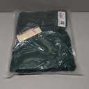 Dokotoo Women's Long Open Front Cardigans Striped Color Block Loose Knit Sweaters Outwear Coat, S, Gree