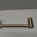 KOKOSIRI Towel Bars Champagne Bronze for Bathroom Wall Mounted 36-Inch Bath Towel Holder Single Rod Stainless Steel Bathroom Hardware, B4007CPG-L36