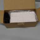 MOSITO Digital Wooden Alarm Clock with Wireless Charging, 0-100% Dimmer, Dual Alarm, Weekday/Weekend Mode, Snooze, Wood LED Clocks for Bedroom, Bedside, Desk, Kids (White)