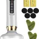 Intelligent Handheld Massage Tool for Anti - Cellulite, Electric Cupping Device with 12 Suction Modes. This Fat Remover Massager is suitable for Arms, Legs, Back and can be Used at Home. (white)