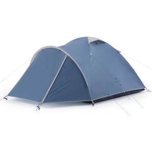 Naturehike P-Plus 3-4 Person Camping Tent with Vestibule, Waterproof Windproof 3 Person 4 Person Tents for Camping (Blue)