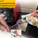 2 x JETKONG Baker's Dusting Wand for Sugar, Flour and Spices, Stainless Steel Powdered Sugar Shaker Duster Sifter, Set of 2 (Rainbow)