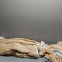 Wearable Heated Blanket with Foot Pocket, Electric Wearable Throw Blanket with Sleeves, Hood, Portable Heated Blanket with 8 Heat Settings, 1-10 Hours Auto Shut-off, Gift for Family, Friends, 50*70"