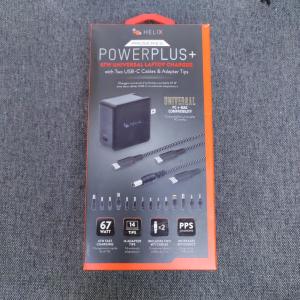 Helix Power Plus 67W Universal Laptop Charger