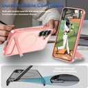 for Samsung Galaxy S26+ Plus Case with Screen Protector,Cute Pink