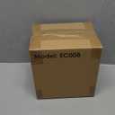 Elite Gourmet EC008X Classic 8-Cup Stovetop Coffee Percolator Glass Clear Brew Progress Knob, Cool-Touch Handle, Stainless Steel