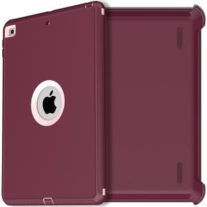 AICase iPad 9th/8th/iPad 7th Gen Case,iPad 10.2 2019/2020/2021 Case,Heavy Duty Shockproof Triple Layer Defense for New Apple iPad 7th/8th/9th Generation 10.2-inch 2019/2020 2021 Release(Purple)