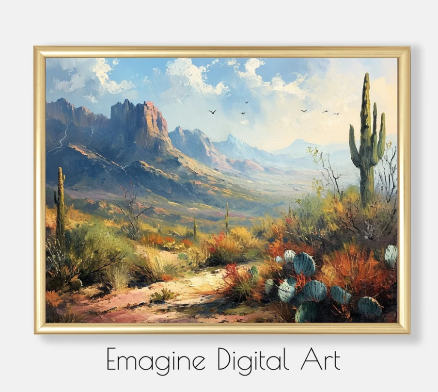 Art Shoppe Framed Ready To Hang