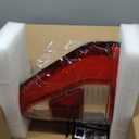 Tail Light Compatible with 2021 2022 2023 Ford F150 King Ranch/Lariat/Limited/Platinum LED Taillight Assembly W/Blind Spot Rear Lamp OE# ML3Z13405D (Chrome Housing&Left Driver Side)