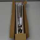 Shower Curtain Rod, 1" Diameter Heavy Duty Tension Shower Rod, Non Slip Adjustable 28-74 inch No Drilling Shower Curtain Rods Spring Tension For Bathroom, Shower Stall, No Rust, Silver