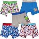 Marvel Boys Toddler Spiderman and Superhero Friends 100% Combed Cotton Underwear Multipacks With Iron Man, Hulk & More, 7-Pack Spiderman ONLY Brief, 2-3T