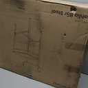 Nathan James Dahlia Counter Height Chair, Modern Barstool with Back, Mid-Century Metal Legs and Padded Cushion for Kitchen, Island and Bars, Light Grey/Black, Set of 2 (Feather Gray-matte Black)