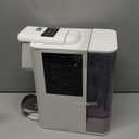 KIDISLE Hot & Iced Coffee Maker with Bold Setting, Single Serve Coffee Maker for K-Cup and Grounds, 6-14 Oz Brew Sizes, 50 Oz Removable Water Tank, One-Cup Coffee Machine with Reusable Filter, White (Ivory)