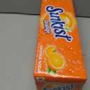 Sunkist Orange Soda, 12 fl oz cans, 12 pack (EXP 12/30/26)