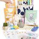 Pott'd Air Dry Clay for Adults. Beginners Home Pottery Kit for Adults. DIY Craft Kit for Adult. Kit Includes: Air-Dry Clay for Adult, Tools, Paints, Brushes, Sealant, How-to-Guides