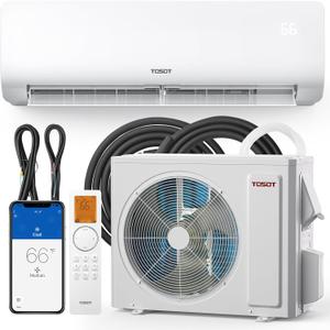 TOSOT 24,000 BTU Mini Split Air Conditioner, Wifi Enabled Ductless Inverter Split System AC Unit Heating System, Compatible with Alexa - 22 SEER2 230V
