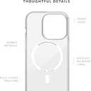 Native Union (Re Clear Case  Transparent Anti-Yellowing Case  MagSafe Compatible with Built-in Magnets  Recycled Materials  Ultra-Durable with Military Grade Drop Protection for iPhone 15 Pro