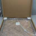 Large Ottoman Wood Trays, Wooden Serving Tray with Handles, Large Ottoman Tray, Square Wooden Serving Tray for Coffee Table, Living Room and Kitchen, 24 x 24 inch