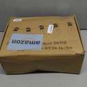 Brightever Outdoor String Lights 200FT Waterproof, Patio String Lights for Outside with 100+4 ST38 Shatterproof LED Filament Bulbs, Dimmable Hanging Lights for Christmas, Party, Cafe (2-Pack 100FT) (200FT-Warm White, Black Wire)