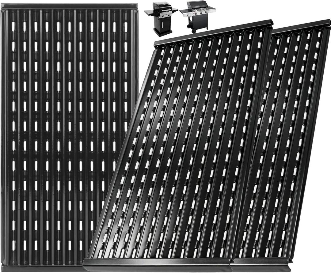 17 inch Infrared Grill Grates for CharBroil G460-0500-W1 Performance Tru Infrared 3 Burner Grill Replacement Parts, Char-broil 463371116 463370919 463344116 463370015 463335115 463335014 Parts, 3 PCS