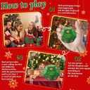 3 x Hilarious Exchange Party Game Dice, Exchange Gifts Family Game, Christmas Stocking Stuffers Gifts Exchange Dices Game, Gift Exchange Dice for Family Friends Holiday Party Supplies (Green)