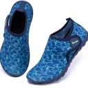 Racqua Boy's Girl's Kids Water Shoes Barefoot Swim Quick Dry Lightweight Sport Aqua Shoes(Little Kid/Big Kid)