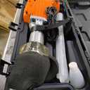 VEVOR Demolition Jack Hammer, MAX 2200W Electric Jackhammer Heavy Duty, 1400 BPM Concrete Breaker 4pcs Chisels Bit Chipping W/Case, Gloves