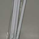 Shower Curtain Rod 42-73 Inch White Shower Rod 7/8" Tension Curtain Rod Adjustable Curtain Rods No Drilling Shower Tension Rod Shower Curtain Tension Rod for Bathroom Windows Doorways