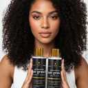 10 x Rosemary Hair Growth Shampoo & Conditioner Set, Strengthens, Thickens & Nourishes Thinning Hair, Infused with Biotin, Castor Oil & Natural Extracts 16 oz (8 Ounce (Pack of 2))