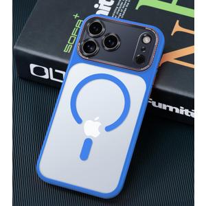 Magnetic for iPhone 17 Pro Max Case with Integrated Camera Protection, [Seamless Work with Magsafe] [Military Grade Shockproof] [Covered Camera Control Button] for iPhone 17 Pro Max 6.9'', Ultramarine