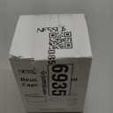 Nessus Reusable Kit for Nespresso Pods Vertuo, Reuse Old Coffee Pods for Nespresso Vertuo: 100 Pcs Aluminum Foil Seal Lid, Holder, Brush, Refillable Vertuo Plus Next Capsule Machine(No Pods Come) (Black)