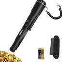 Dmyond Metal Detector Pinpointer, Professional Waterproof Handheld Pin Pointer Wand, Search Treasure Pinpointing Finder Probe with 9V Battery for Adults, Kids, Black
