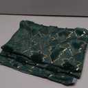 AQOTHES Christmas Tree Green Throw Pillow Covers 18x18, Soft Faux Fur Sequins Throw Pillows for Couch Sofa Bed Room Cushion Covers Holiday Decorations