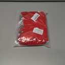 Women Lingerie Sexy Open Front Lace Babydoll Dress with Thong Halter Mesh Nightgown (Red, S)