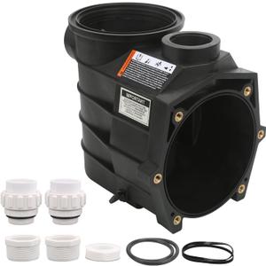 SPX3120AAZ Threaded Style Pump Housing and Strainer with Drain Plugs Compatible with Hayward Super II Pump SP3000/SP3000X Series Models 2-Inch by 2-Inch